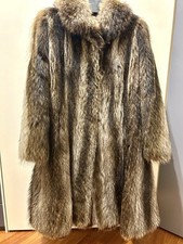Pelliccia Di Volpe Argentata Taglia XL - XXL -Come Nuova