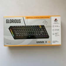 Glorious - GMMK 3 HE 75 Wired Hall-Effect Linear Switch Gaming Keyboard - BLACK