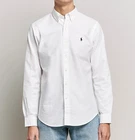 Polo Ralph Lauren Men's Custom Fit Oxford Shirt Cotton Summer - White