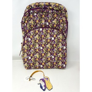 Vera Bradley Rapunzel Climbing Ivy Essential Large Backpack Bag Charm Set NWT Vera Bradley Rapunzel Climbing Ivy Essential | Mercari main image 3