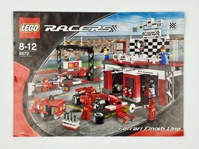 LEGO Racers 8672 - Ferrari Finish Line (2006), NEW