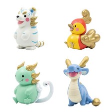 Qualia Blind Box Gacha Four Guardian Asian Dragon Tiger Turtle Bird Figure