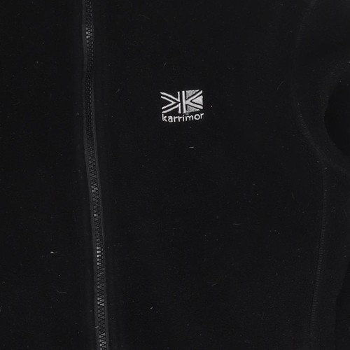 Karrimor Women's Black Fleece Jacket Size 10 - Picture 11 of 12