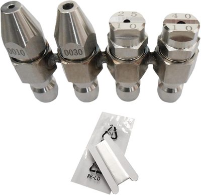 #ad 4 GPM Pressure Washer NozzleJrod Tip Water Cleaning Soft Wash Nozzle Kits4 Way $36.12