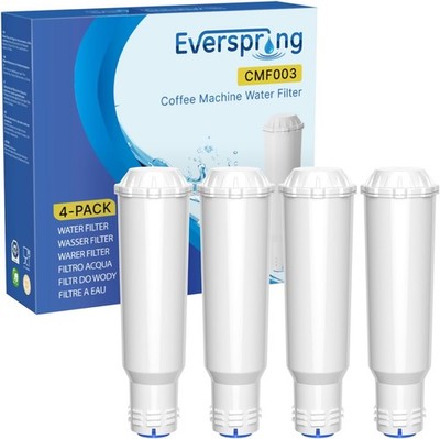 EVERSPRING Wasserfilter Ersatz für Krups F088, Melitta Pro Aqua, Nivona NIRF700 