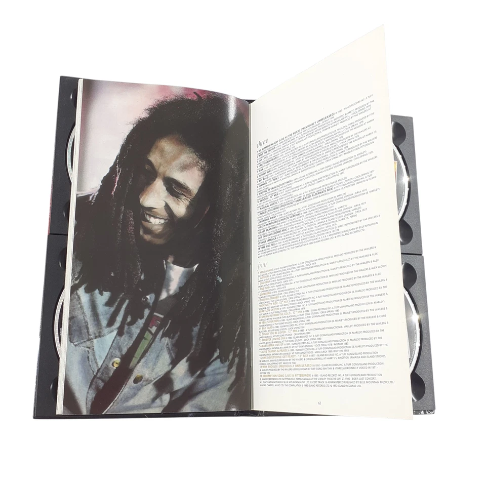 Bob Marley-Songs of Freedom -1992 Ltd Number- 4CD Long Box -Zustand sehr gut - Bild 4 von 4