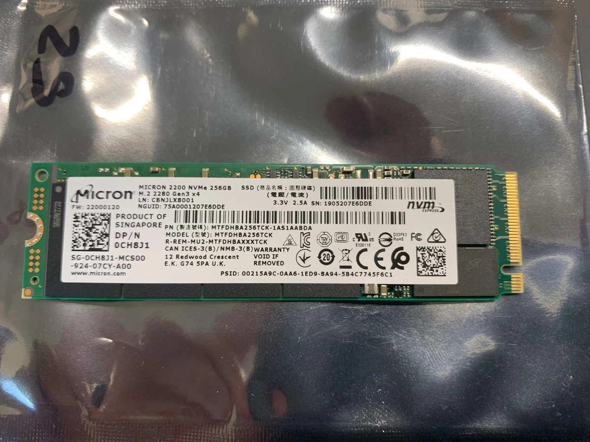 Micron 256 GB Solid State Drives for sale | eBay