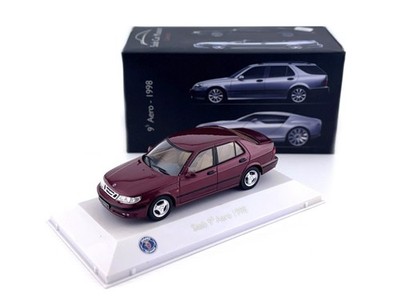 ATLAS 1:43 Saab 9-5 Aero 1998. Red. 3898030