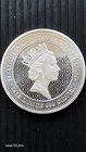 One Troy Ounce .999 SILVER QUEEN ELIZABETH TRUTH CONQUERS ALL ST Helena BEAUTY