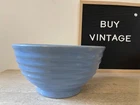 CALIFORNIA POTTERY BAUER MIXING BOWL #18 BLUE 1930-1940'S