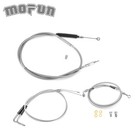 Brake Clutch Throttle Cable Kit For Harley Softail 16