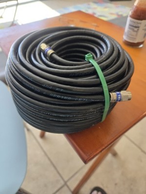  Catv Cable 100 FT for Satellite HD Antenna TV Shieldx 4000 Trs-glm