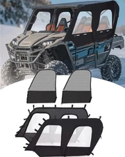 Soft Side Door Cab Enclosure Kit For Kawasaki Teryx4 4 seat UTV models 2012-2022