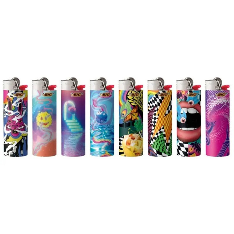 50x BIC Maxi Lighters Regular Bulk New Sealed Fresh Lot Great Quality 80ct