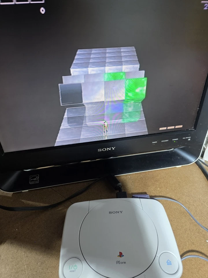 Disco Qube Inteligente PS1 Solo Probado Funciona Resurgido Foto 3 de 3