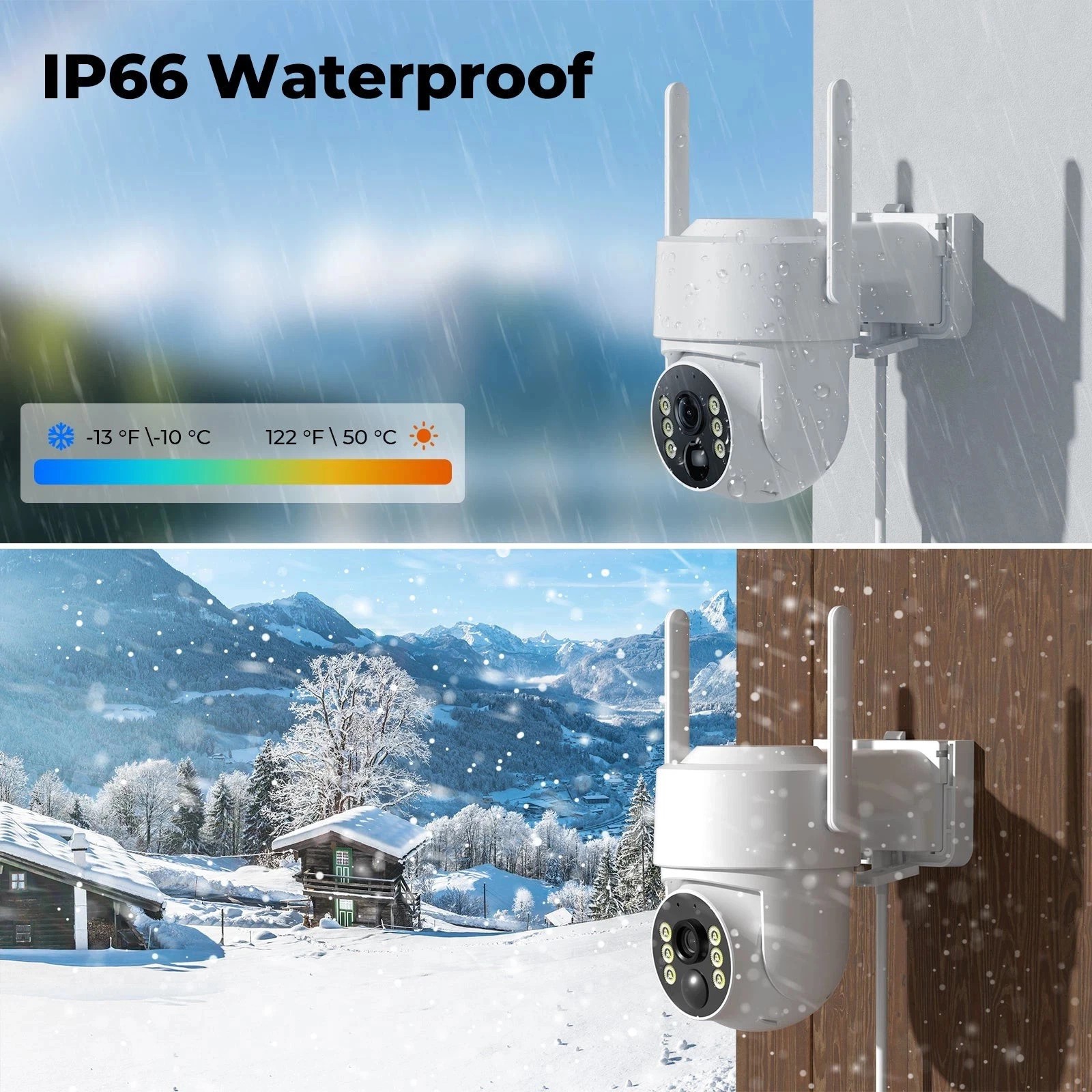 10CH NVR WIFI Pan/Tilt Home Security Camera Outdoor Wireless Solar Battery Home