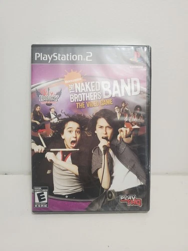 The Naked Brothers Band: The Video Game Playstation 2 Brand New / Fast Shipping!