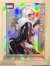 2026 Topps Chrome Marvel Black Cat Refractor #13