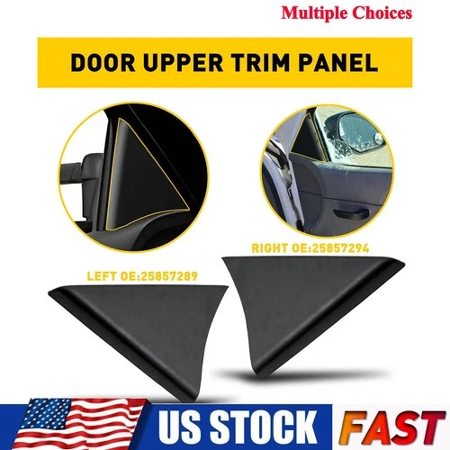 For 2007-2013 Chevy Avalanche Silverado Tahoe Front Door Panel Upper Corner Trim