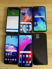 LOT 6 Mix Motorola Moto G 5G 2025 -128GB - UNLOCKED- FOR PARTS