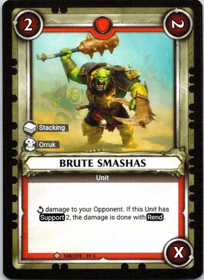 #ad Brute Smashas Age of Sigmar 108 278 Common Warhammer CC TCG $1.99