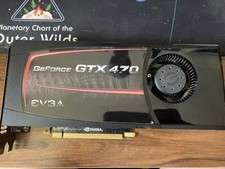 EVGA GeForce GTX 470 GDDR5 1.2GB GDDR5 PCIe GPU