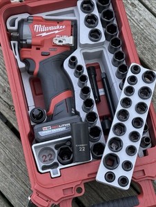 Milwaukee Packout Gen2 M12 Stubby 3/8" Impact (Insert Only)