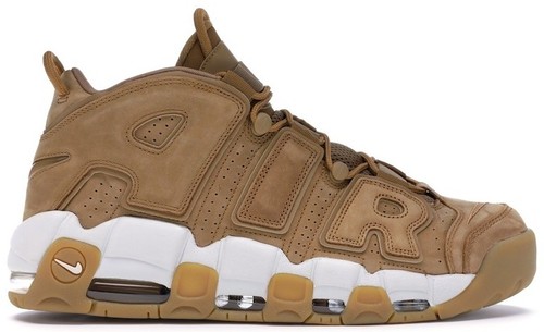 Nike Air More Uptempo Flax Wheat Size 7.5. AA4060-200 Jordan