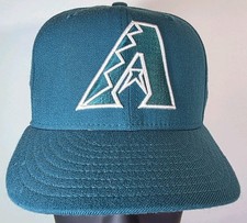 Vtg Y2K MLB Arizona Diamondbacks New Era Fitted 7 1/4 Hat Cap Made USA 