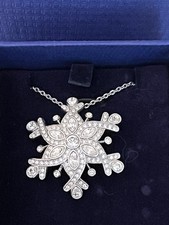 Swarovski Crystal Snowflake With Chain