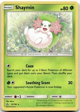 Shaymin (15) SM - Ultra Prism #15/156 Holo Pokemon TCG Card LP on eBay