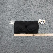 Truekind Bandeau Bra Womens XL Black Molded Seamless Convertible Strapless NWT