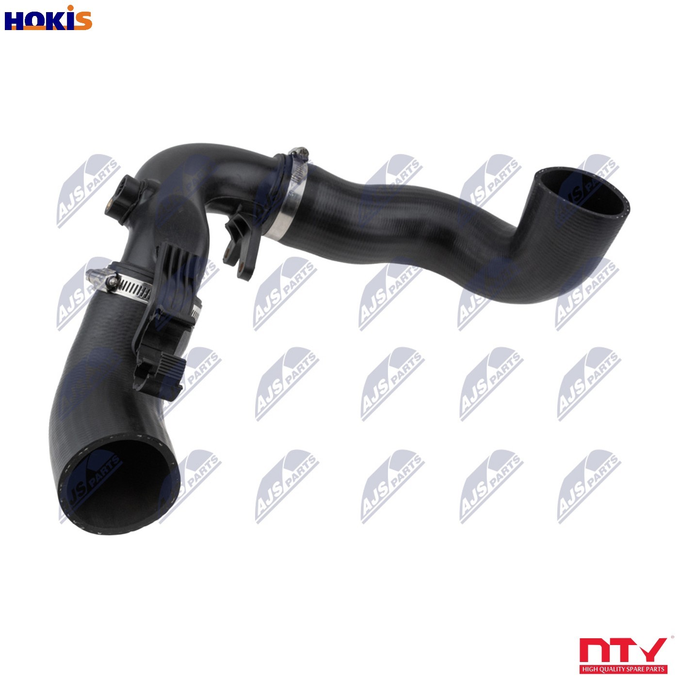 NTY Turbo Charge Air Hose GPP-FT-058 For Citroën Fiat Peugeot - Image 2