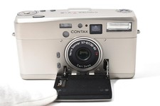 Mint Contax TVS III Silver Point Shoot 35mm Film Camera From JAPAN