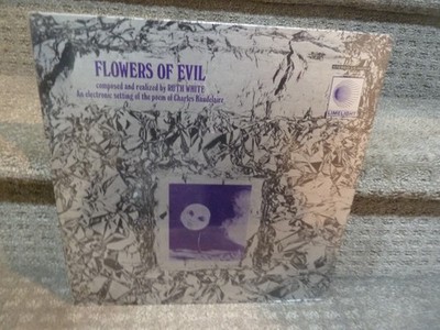 RUTH WHITE Flowers Of Evil 1969 Limelight RARE Electronic Poetry LP vinyl SEALED