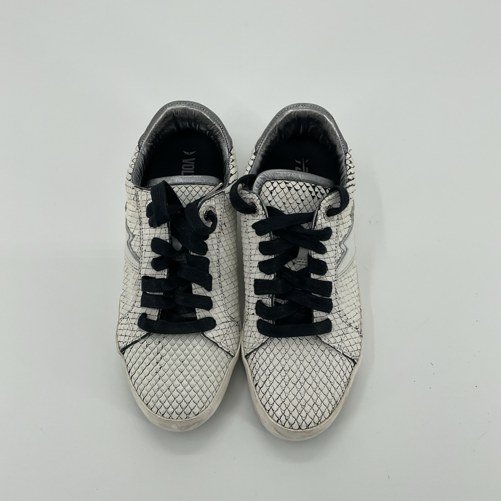 Zadig & Voltaire Python Leather Low sneakers Sz 4… - image 2