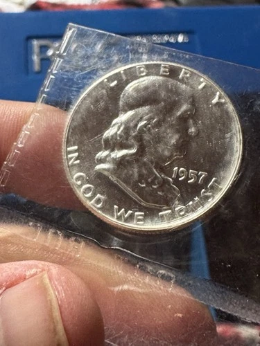 1957-P Proof Franklin Half Dollar Lower Mintage