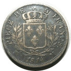 elf France Kingdom First Restoration 5 Francs 1814 M  Silver  Louis XVIII — photo 2