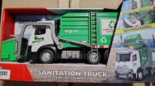 Camion poubelle/assainissement avec lumières et sons Neuf dans sa boîte ! 3+ ans
