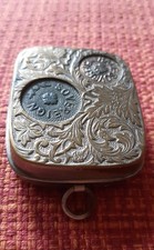 Antique Sovereign and Coin Filigree Holder. C1900 Victorian