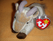 1999 GOATEE  GOAT  TY BEANIE BABY NEW MWMT PELLETS FREE SHIPPING MWMT