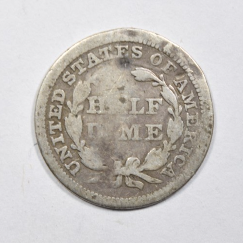 1853 SEATED LIBERTY HALF DIME WITH ARROWS ~ FINE DETAILS! INV#3 | eBay