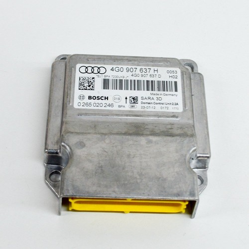 AUDI A6 C7 2.0 TDI ECU-Steuergerät 0265020246 4G0907637H 2012 Keine Crash-Daten