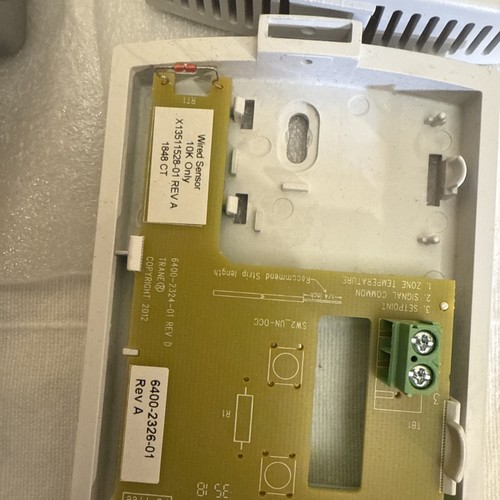 Trane Termostato Smart 4,3" WiFi BAYSTAT814A e Sensore ambiente Trane 6400-2326-01 - Foto 4 di 7