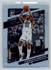2021 Donruss Optic #86 Jordan Clarkson Holo Prizm Utah Jazz NBA 