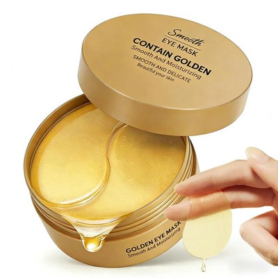 Under Eye Patches - 60 Pcs Golden Eye Mask for Dark Circles & Puffiness - Moistu