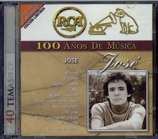 Jose Jose 100 A&ntilde;os De M&uacute;sica 2CD RCA Compilation Spanish Ballads 40 Temas Hits