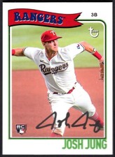 Josh Jung 2023 Topps Brooklyn Collection RC #26 Texas Rangers