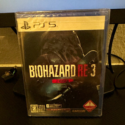 PS5 BIOHAZARD Resident Evil 3 - CAPCOM, Z Version, NTSC-J Japan, 