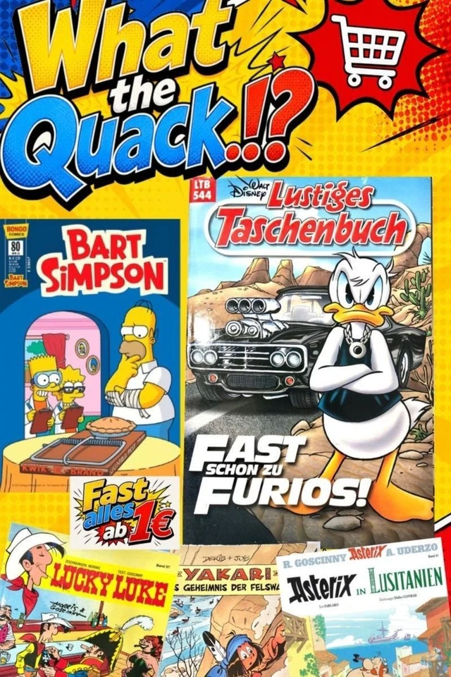 Donald Duck MEGA-STREAM - Comic Mix Egmont uvm.